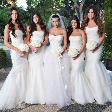 kim kardashian bridesmaid dresses